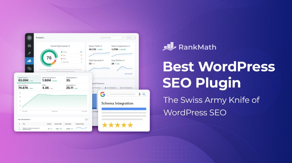 1 Rank Math PRO - Best WordPress SEO Plugin 2026 - Image 1